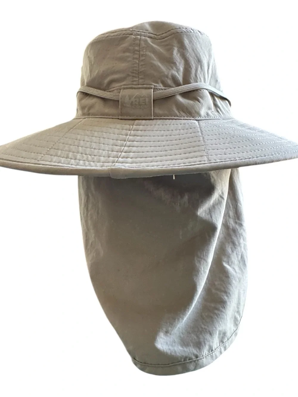 REI Wide Brim Outdoor Sun Hat in Light Khaki size women M men S